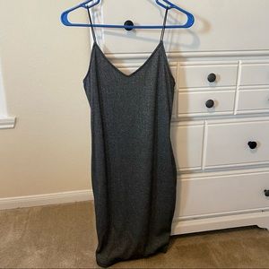 Keith shiny mini dress